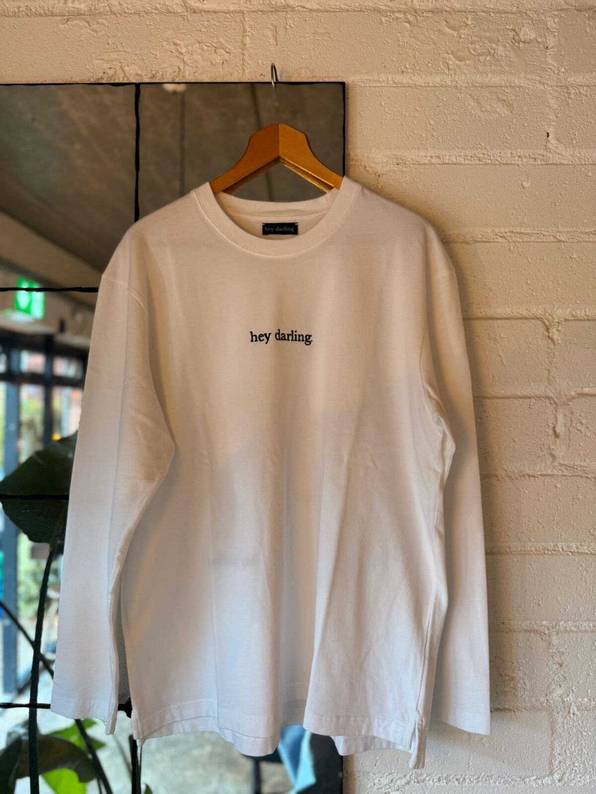 White Long Sleeve Top