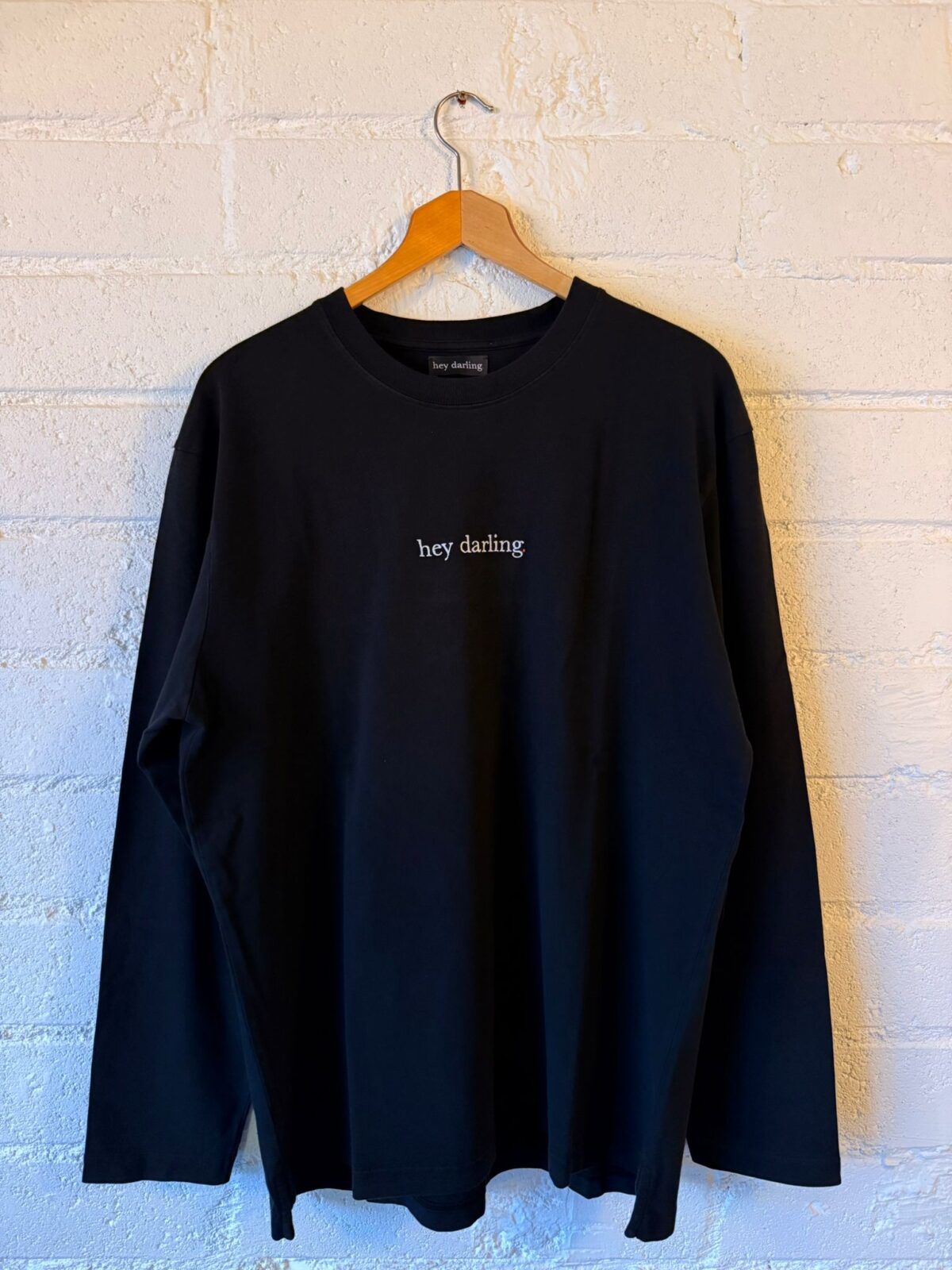 Black Long Sleeve Top